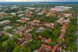 UF Campus aerial view